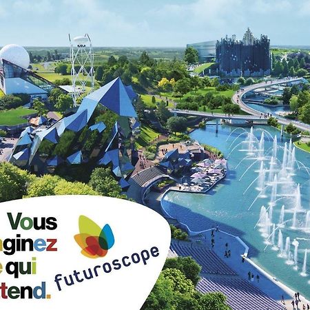 Loveyou Villalunoterie Futuroscope Piscine Spa 4Pers Oyre Exterior photo
